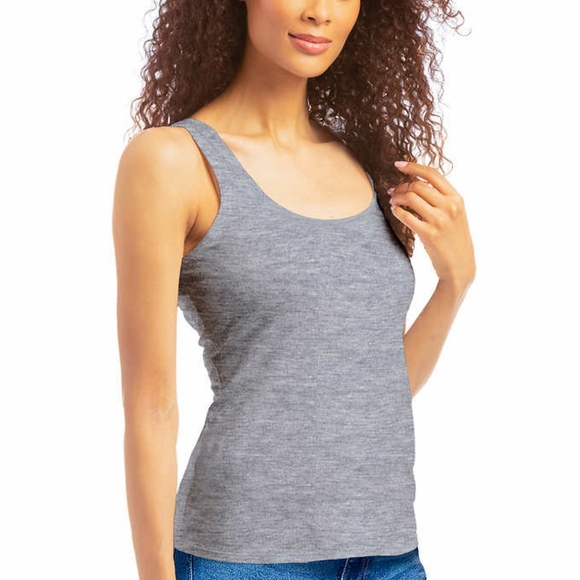 Lucky Brand 4 pack cotton stretch tanks - Picture 2 of 5
